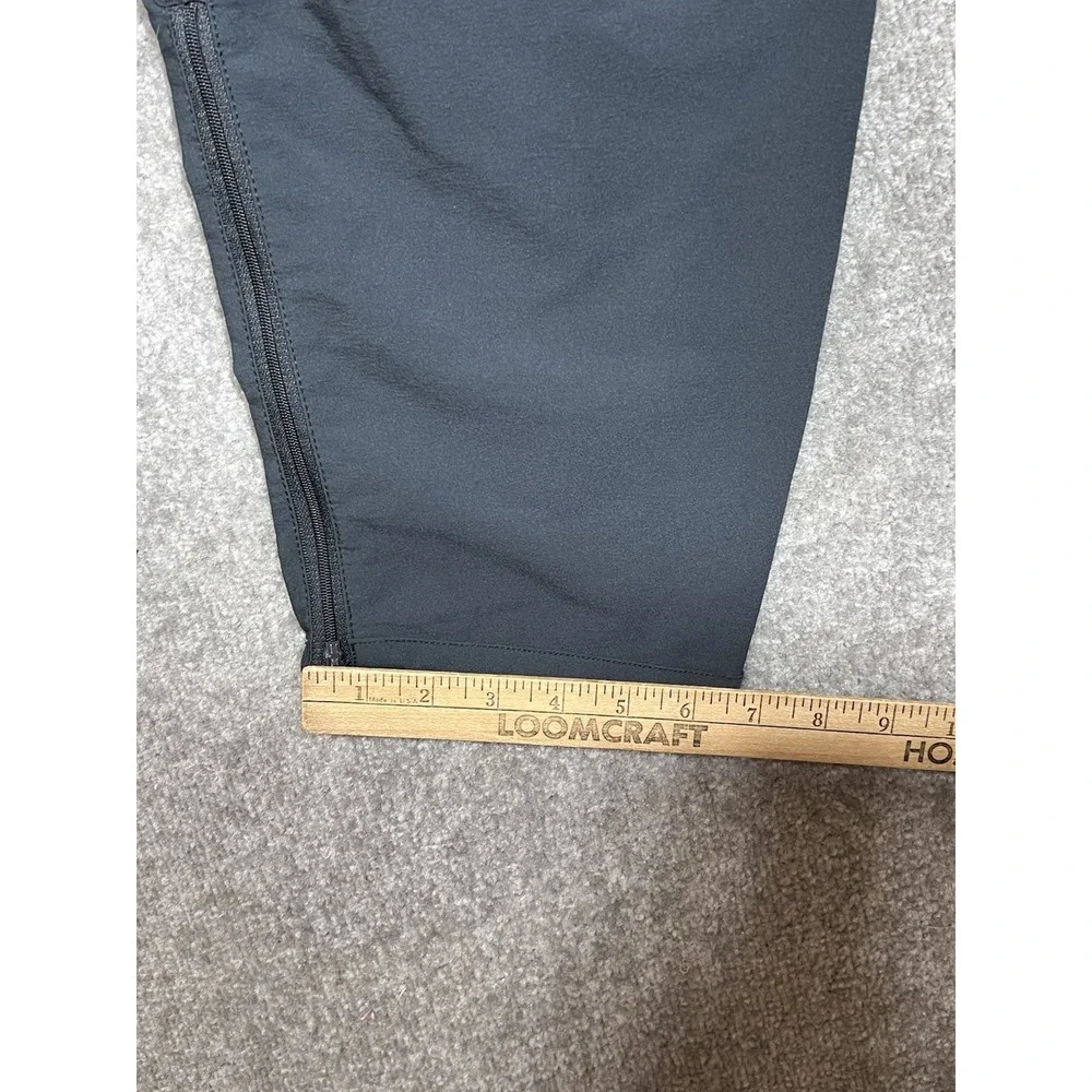 Vintage The North Face Ankle Zip Hiking Pants Mens Size XL Gray Stretch Pockets